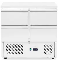 Arktic by HENDI Koelwerkbank | 300L | 4 Laden | 0°C/+8°C | Statisch + Ventilator | 900x700x868(h)mm