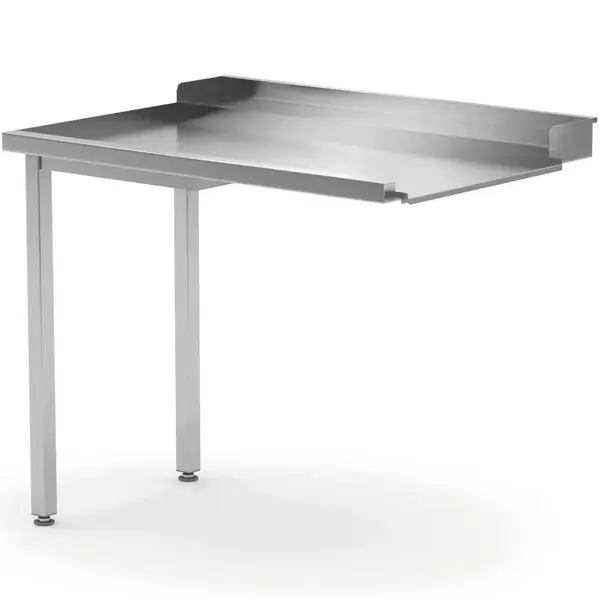 Aanvoertafel (Rechts) | RVS | Achteropstand | 1000x815x845/875(h)mm