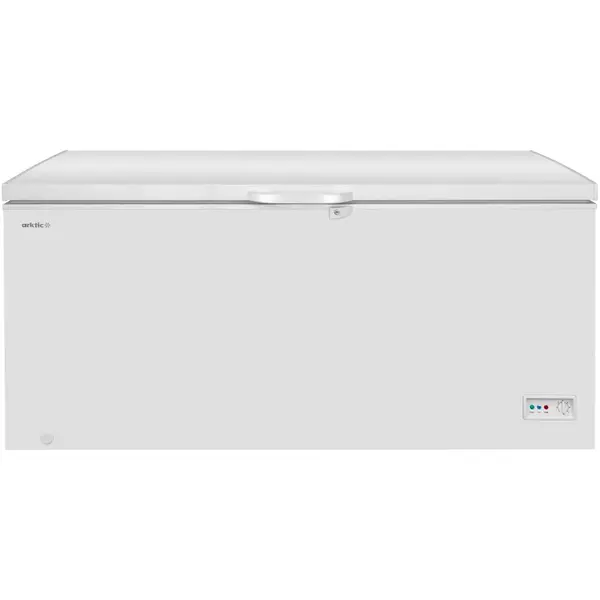 Vrieskist | Wit | 485L | -18°C/-23°C | Statisch | Kanteldeksel | Wielen | 1685x754x852(h)mm