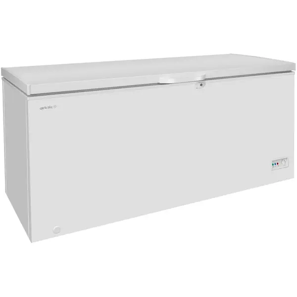 Vrieskist | Wit | 485L | -18°C/-23°C | Statisch | Kanteldeksel | Wielen | 1685x754x852(h)mm