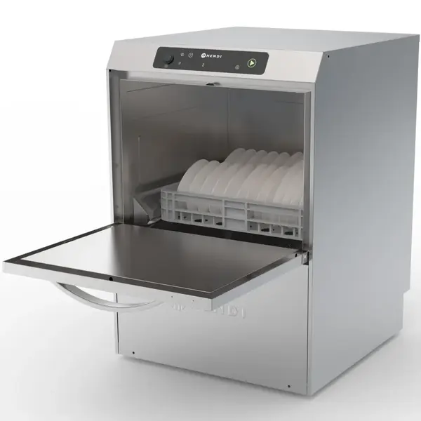 Glazenspoelmachine | ProfiLine | Mand 400x400 | Afvoerpomp | Zeeppomp | Naglanspomp | 230V | Dubbelwandig | 473x513x689(h)mm