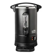 CaterChef Koffiepercolator | Zwart | 5L | 0.95kW (230V) | Dubbelwandig | Lekbak | Ø220x412(h)mm