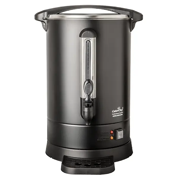 Koffiepercolator | Zwart | 14L | 1.5kW (230V) | Dubbelwandig | Lekbak | Ø290x500(h)mm