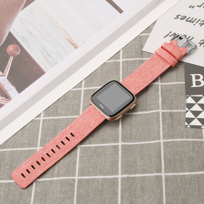 fitbit versa orange