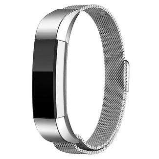 Marke 123watches Fitbit Alta milanaise band - silber