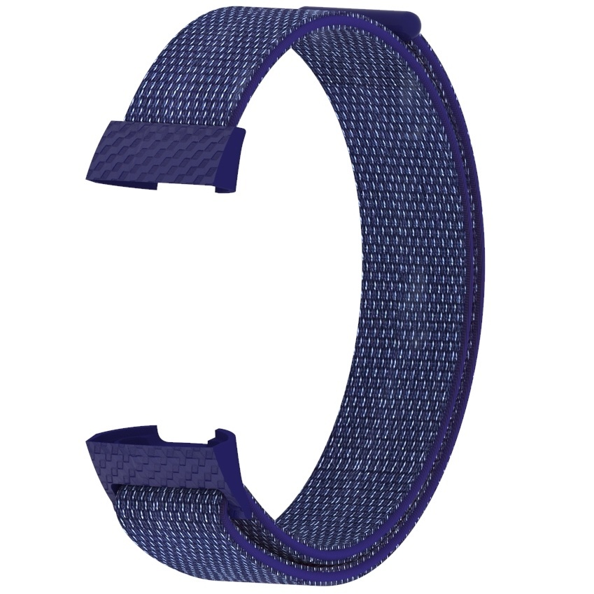 Fitbit charge 3 & 4 nylon sport band - indigo - 123watches B.V.