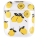 Marke 123watches Apple AirPods 1 & 2 transparente lustige Hartschale - Zitrone