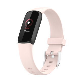 Marke 123watches Fitbit Luxe sport band - rosa sand