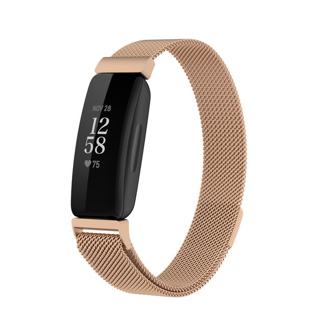 Fitbit Inspire 2 milanaise band - champagner