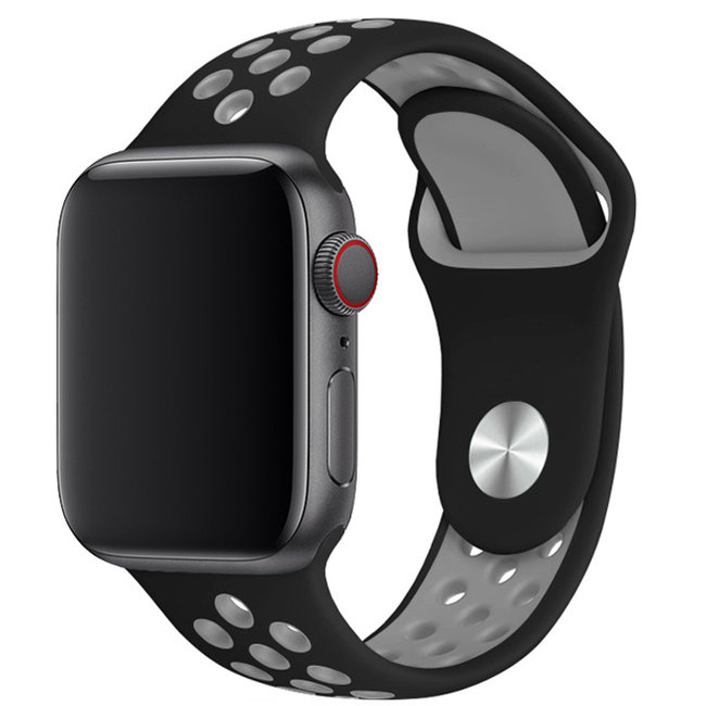 Apple Watch doppelt sport band - schwarz grau