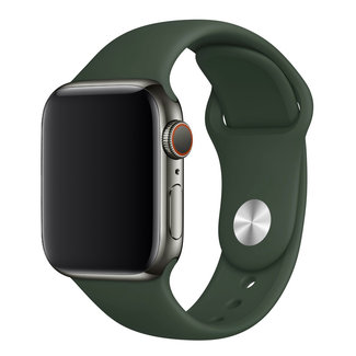 Marke 123watches Apple Watch sport band - zyperngrün