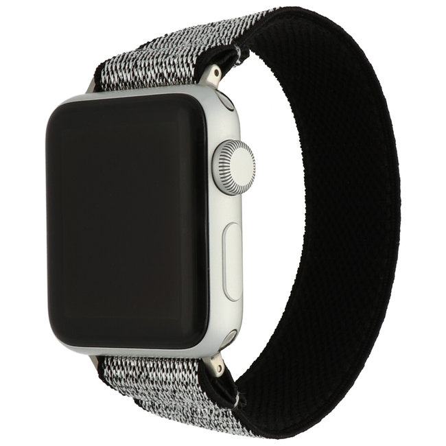 Marke 123watches Apple Watch nylon band - Silber