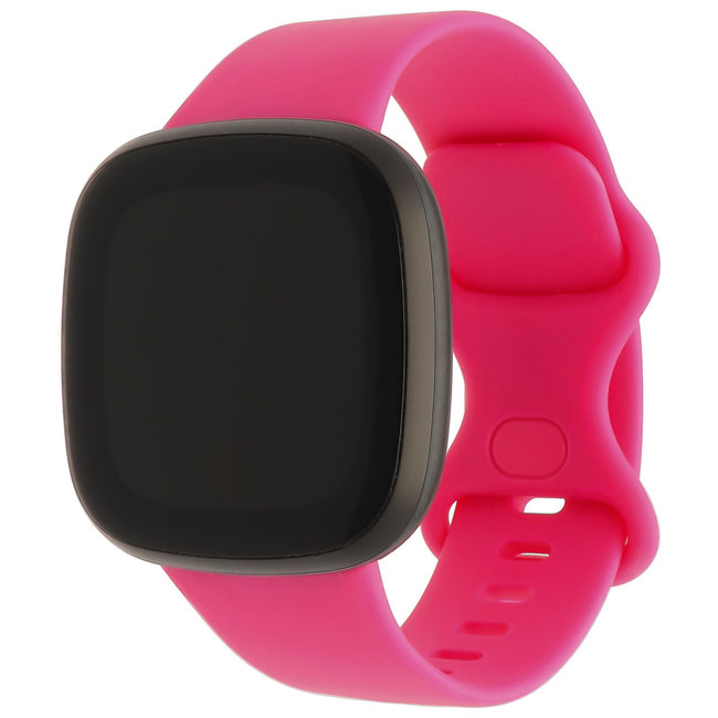Marke 123watches Fitbit Versa 3 / Sense Sportband - rose Rosa