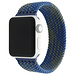Marke 123watches Apple Watch geflochten solo band - blau grün