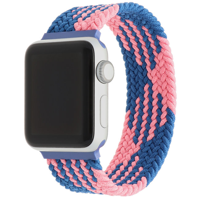 Apple Watch geflochten solo band - rose blau