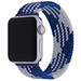 Marke 123watches Apple Watch geflochten solo band - blau weiss