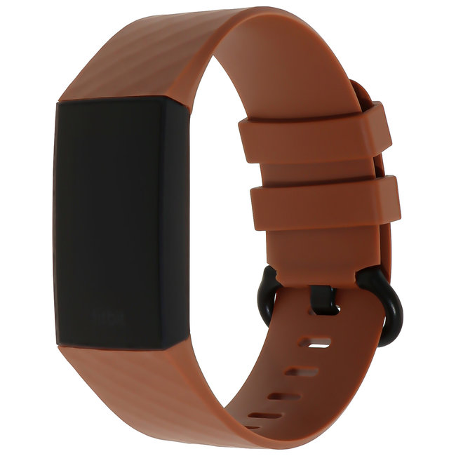 Fitbit Charge 3 & 4 Sportwaffelband - braun