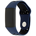Marke 123watches Fitbit Charge 3 & 4 sport band - dunkelblau schwarz