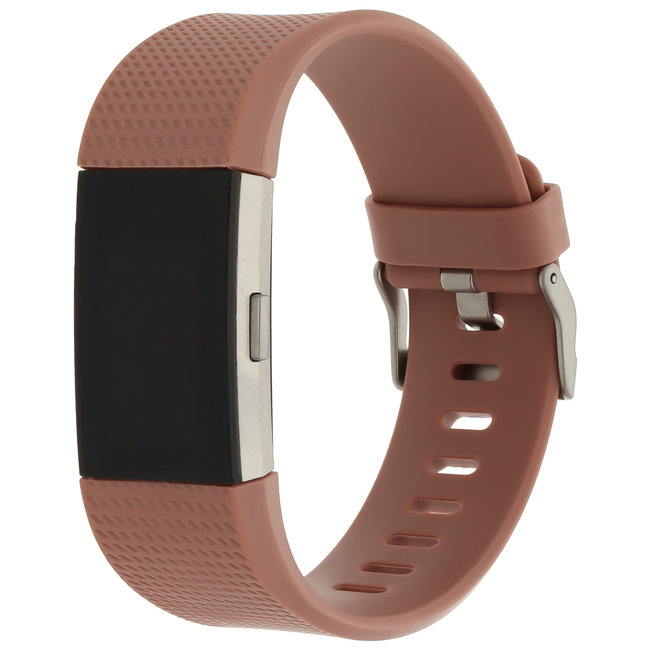 Marke 123watches Fitbit Charge 2 sport band - braun