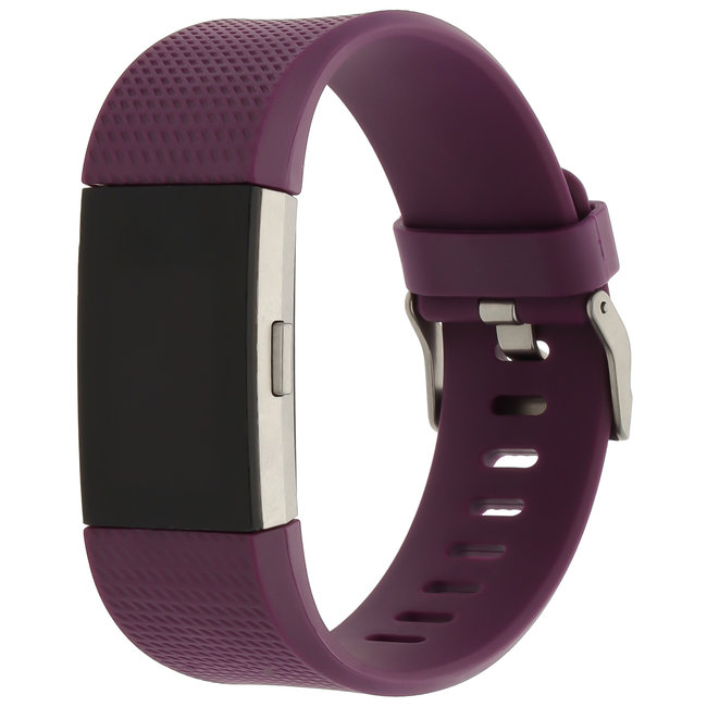 Marke 123watches Fitbit Charge 2 sport band - lila