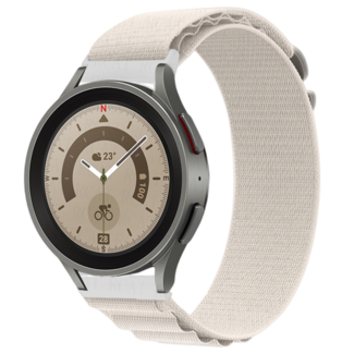 Marke 123watches Samsung Galaxy Watch nylon alpine band - sternenlicht