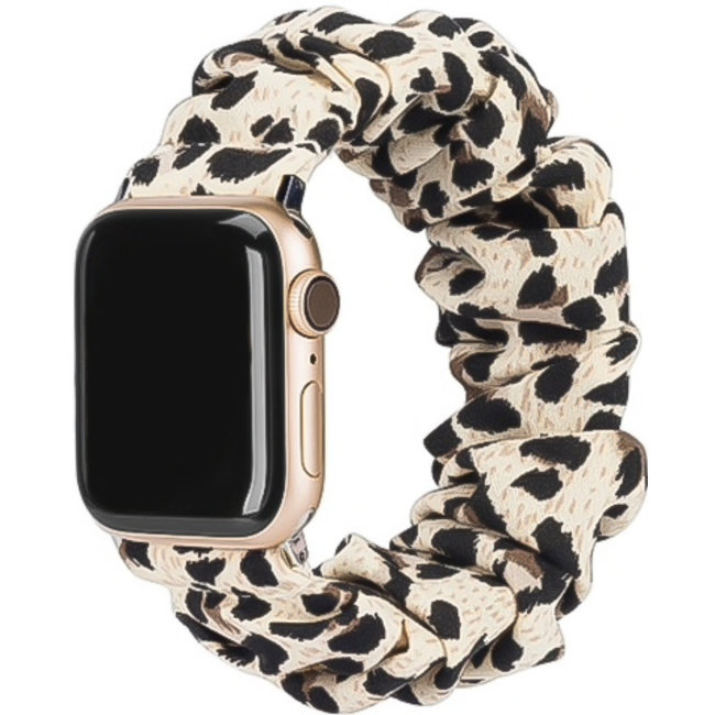 Marke 123watches Apple Watch Scrunchie Band - Panther
