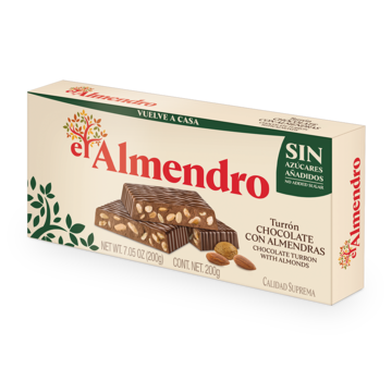 El almendro Turron Chocolade Suikervrij