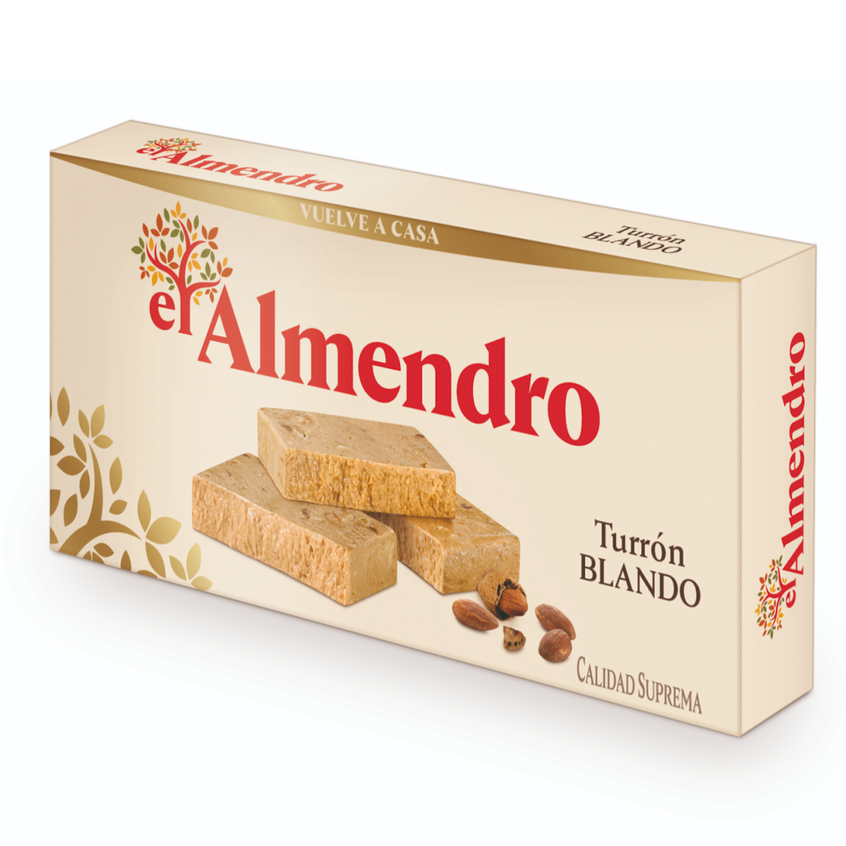 El Almendro Turron de Jijona Blando Sans Sucre