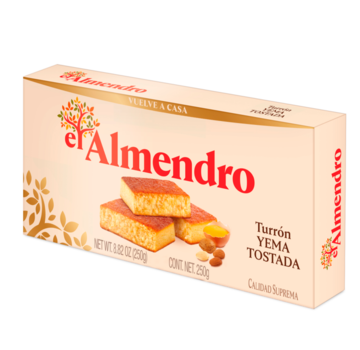 El Almendro Turron Yema Tostada