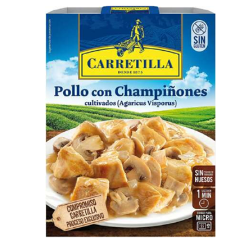 Carretilla Carretilla Kip met Champignons