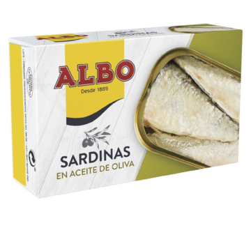 Albo Albo Sardines à l'huile d'olive