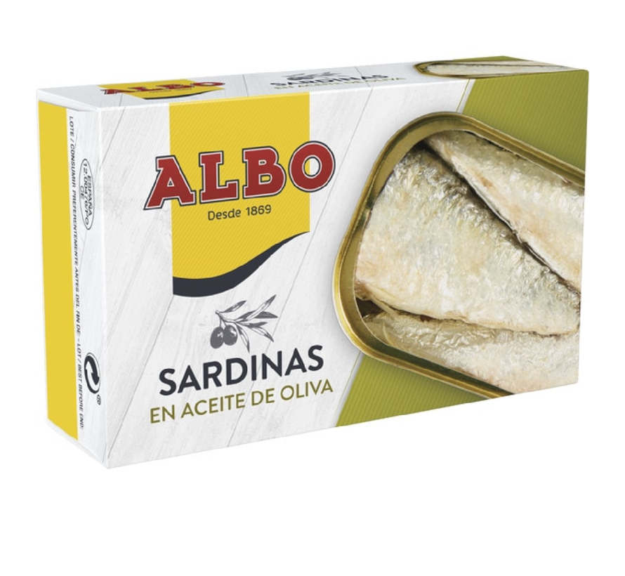 Albo Sardienen in olijfolie