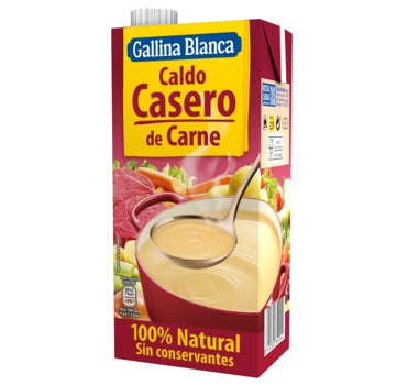 Gallina Blanca Caldo Casero de Carne