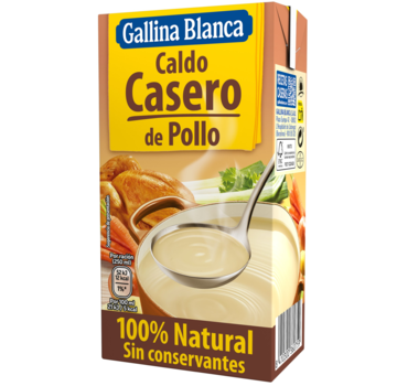 Gallina Blanca Caldo Casero de Pollo