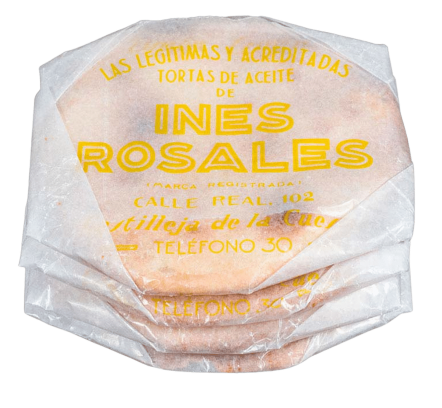 Achetez ici en ligne les Tortas Ines Rosales au citron à l'huile d'olive