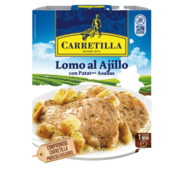 Carretilla Lomo al Ajillo