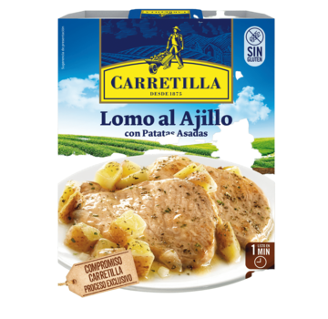 Carretilla Lomo al Ajillo