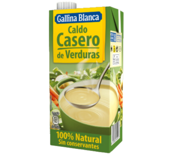 Gallina Blanca Caldo Casero de Verduras