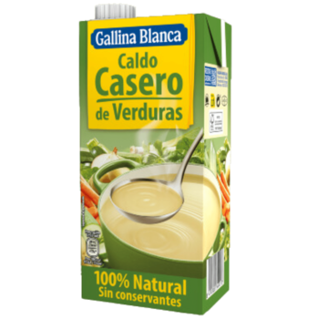 Gallina Blanca Caldo Casero de Verduras