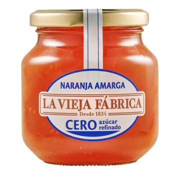 La Vieja Fabrica La Vieja Fabrica Confiture d'Orange Amère Sans Sucre Ajouté