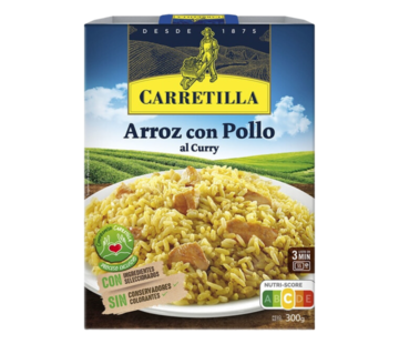 Carretilla Arroz con pollo al curry Carretilla