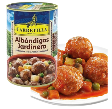 Carretilla Albondigas Jardinera