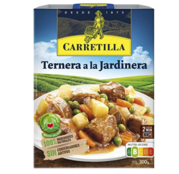 Carretilla Ternera a la Jardinera Carretilla