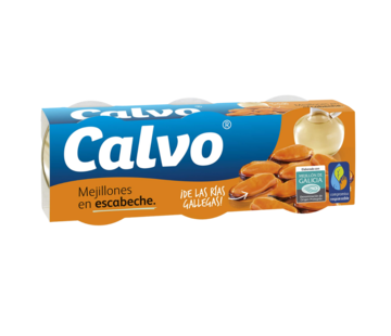 Calvo Mejillones en escabeche 3 Pack