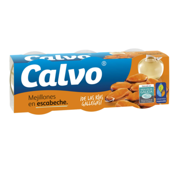 Calvo Mejillones en escabeche 3 Pack