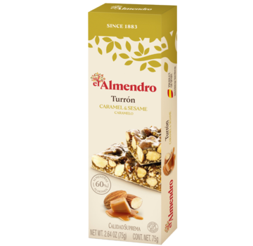 El almendro Turron Caramel Sesam