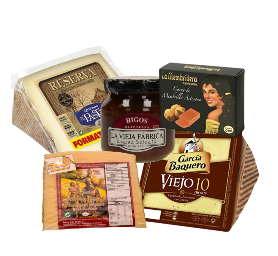 Paquet cadeau de fromage espagnol