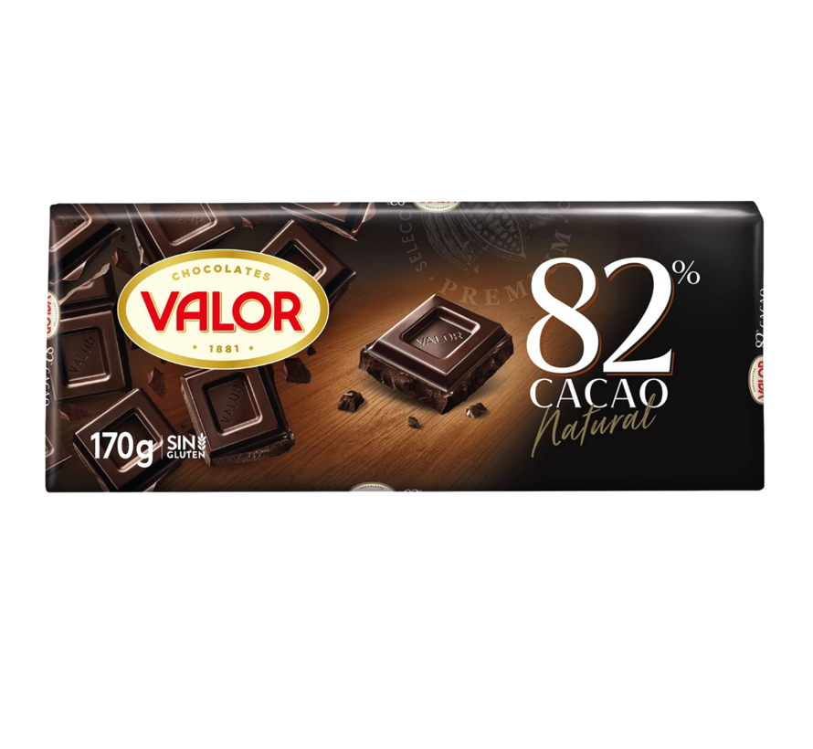 Valor Negro 82 % Chocolade