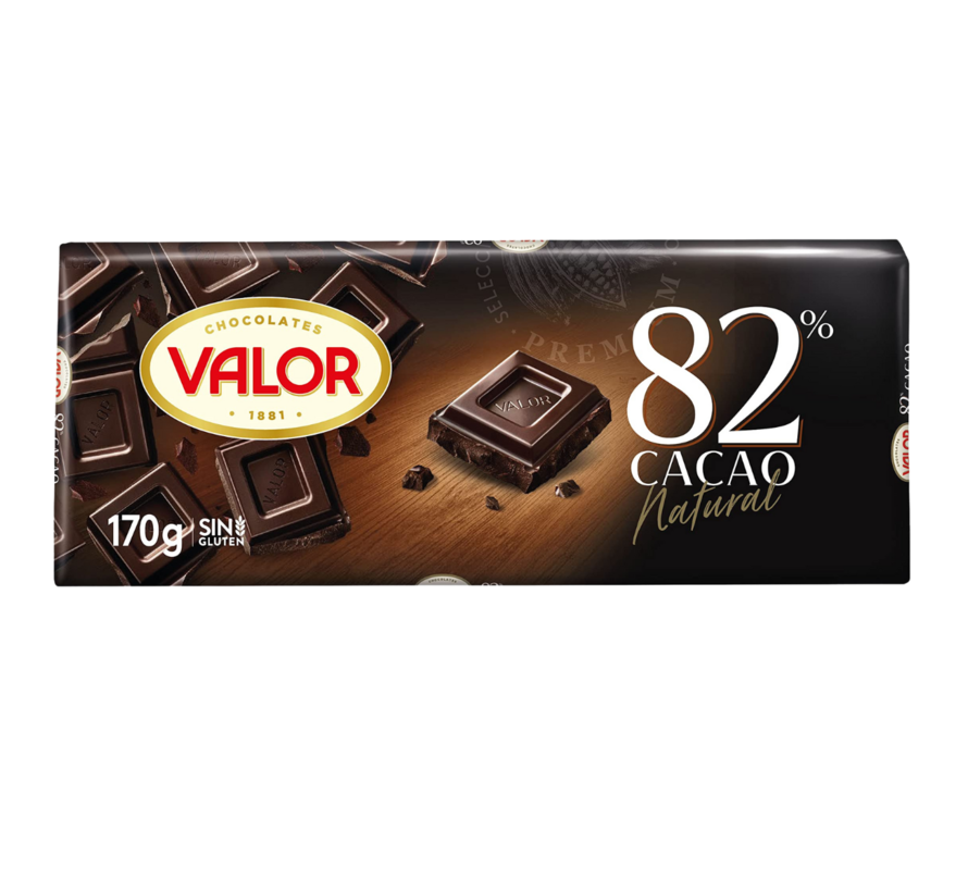 Valor Negro 82 % Chocolat