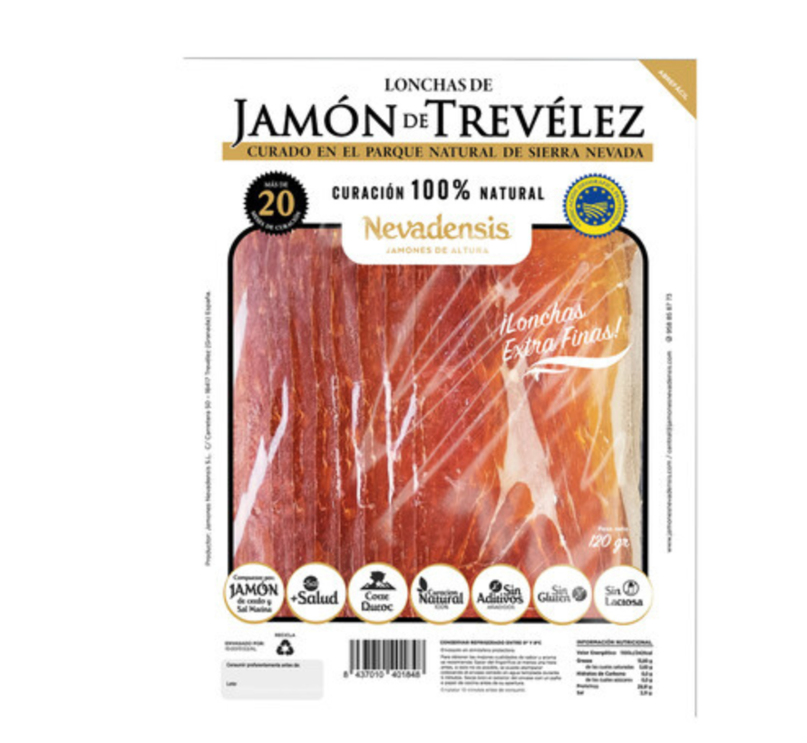 Jambon serrano coupé à la main